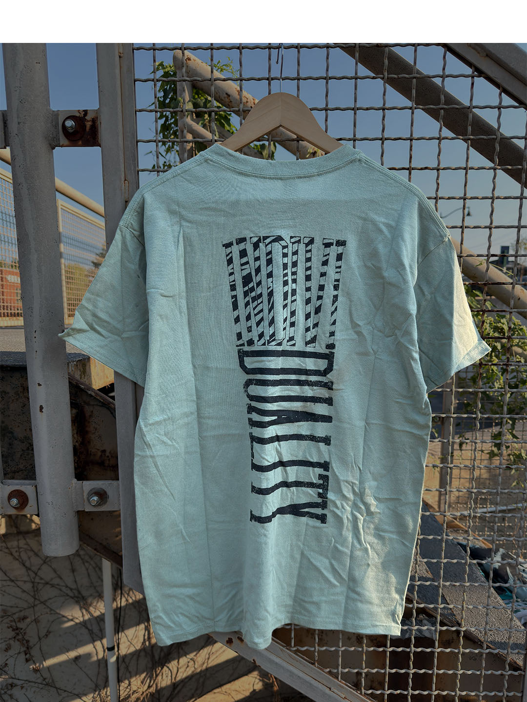 Sage Green Modern Gildan Tee | Indivi[D]uality