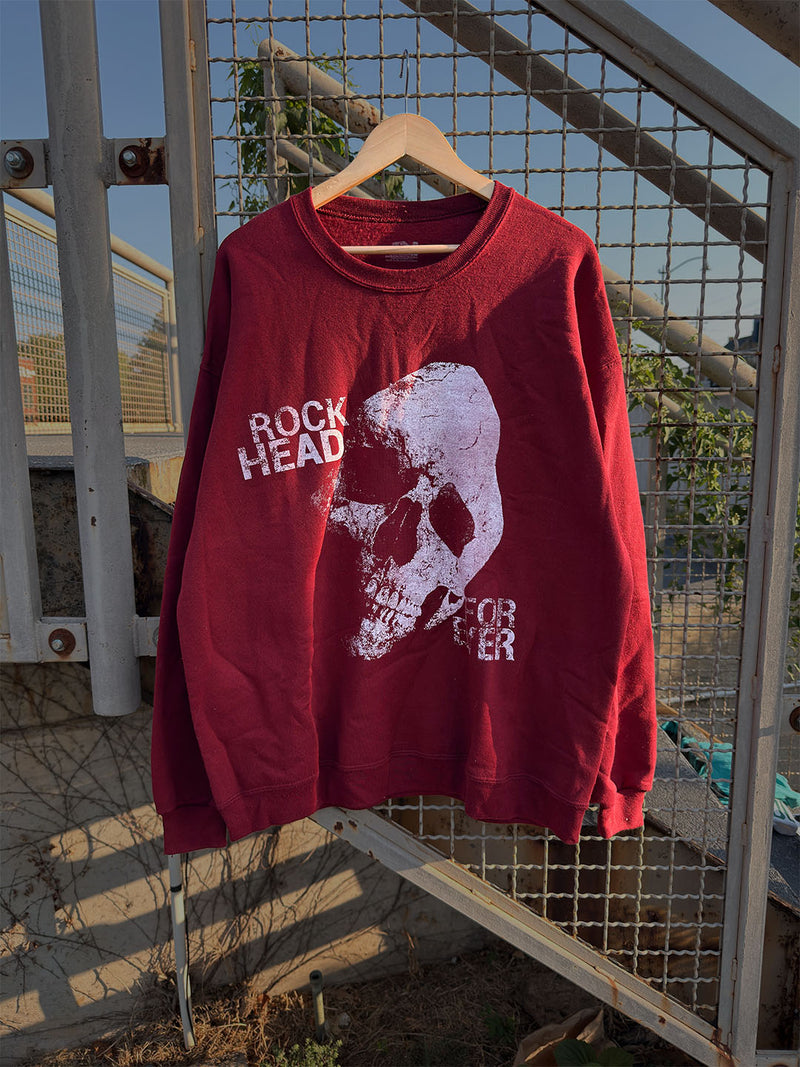 Maroon FOTL Crewneck  | Rockhead Forever