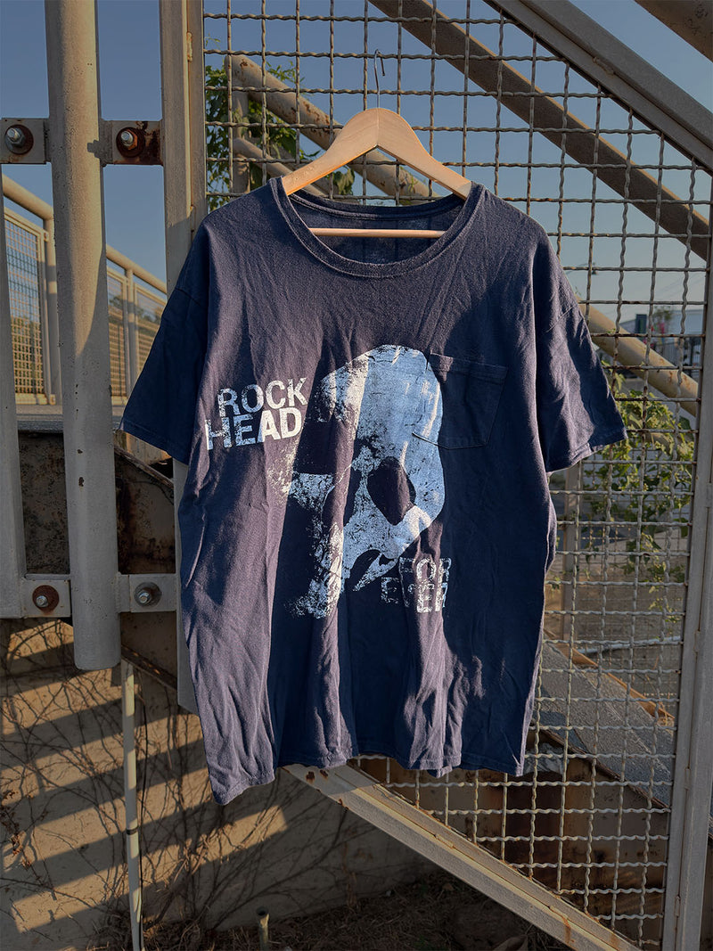 Indigo Pocket Tee  | Rockhead Forever
